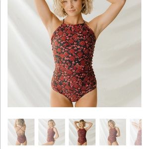 Brand new with tags and liner one piece Albion bathing suit